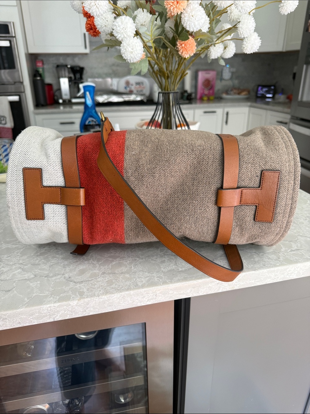 Tory Burch Blanket Duffle Bag - Picture 3 of 8